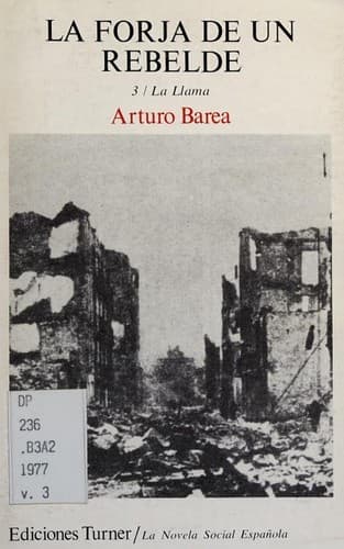 Cover of La llama by Arturo Barea