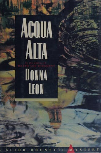 Cover of Aqua alta by Donna Leon