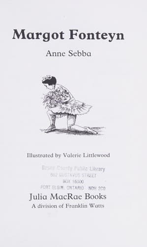 Cover of Margot Fonteyn by Anne Sebba