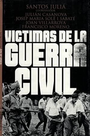 Cover of Víctimas de la guerra civil by Santos Juliá