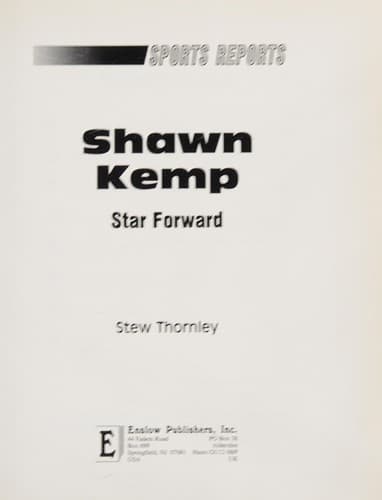 Cover of Shawn Kemp by Stew Thornley