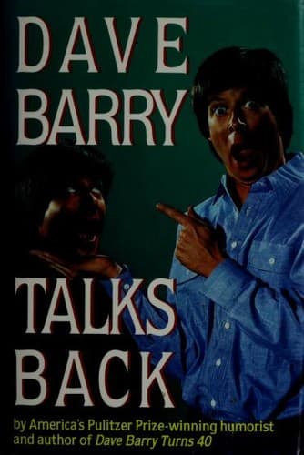 Cover of Dave Barry Talks Back by Dave Barry