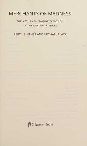 Cover of Merchants of Madness by Bertil Lintner