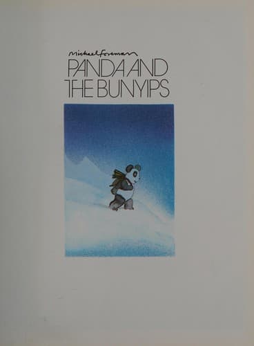 Cover of Panda and the bunyips by Michael Foreman