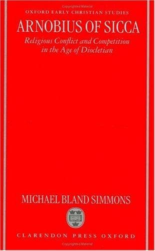 Cover of Arnobius of Sicca by Michael Bland Simmons