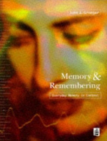 Cover of Memory and remembering by John A. Groeger