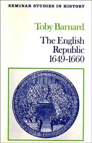Cover of The English Republic, 1649-1660 by T. C. Barnard