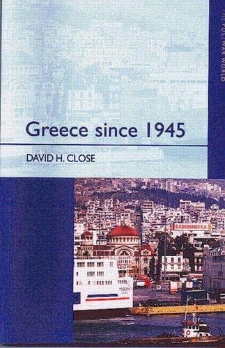 Cover of Greece since 1945 by David Close