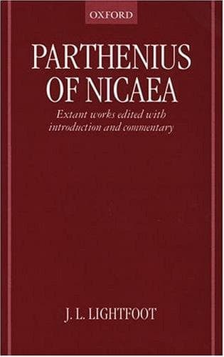 Cover of Parthenius of Nicaea by Parthenius of Nicaea