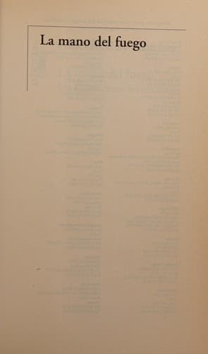 Cover of La mano del fuego by Alberto Ruy Sánchez