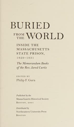 Cover of Buried from the world by Jared Curtis
