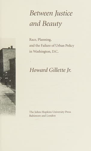 Cover of Between justice and beauty by Howard Gillette