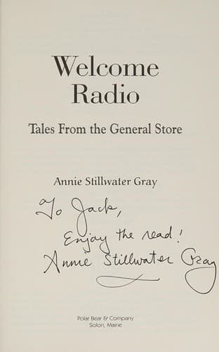 Cover of Welcome radio by Annie Stillwater Gray