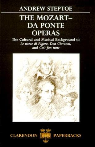 Cover of The Mozart-Da Ponte operas by Andrew Steptoe