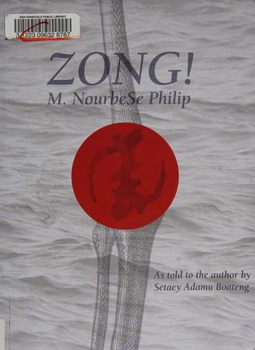 Cover of Zong! by M. Nourbese Philip