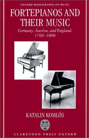 Cover of Fortepianos and their music by Katalin Komlós