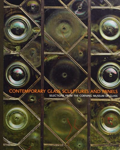 Cover of Contemporary glass sculptures and panels by Tina Oldknow