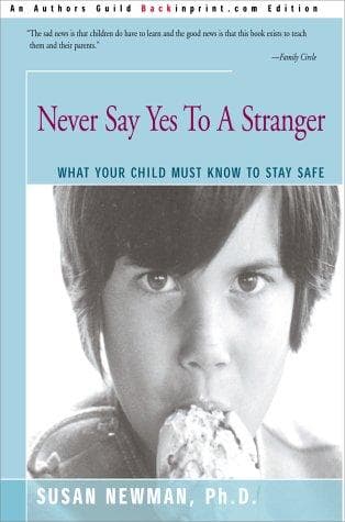 Cover of Never say yes to a stranger by Susan Newman