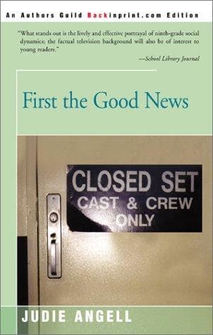 Cover of First the Good News by Judie Angell
