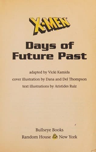 Cover of Days of future past by Vicki Kamida