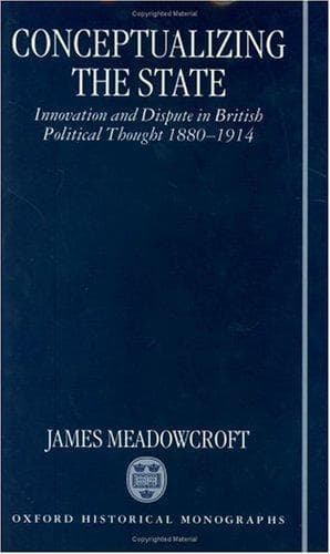 Cover of Conceptualizing the state by James Meadowcroft