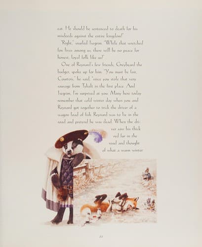 Cover of Reynard the Fox by Alain Vaës