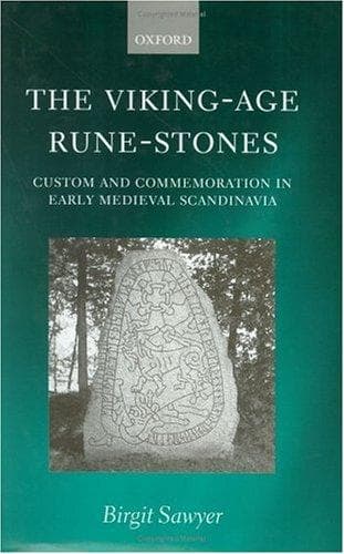 Cover of The Viking-Age Rune-Stones by Birgit Sawyer