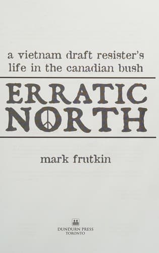 Cover of Erratic north by Mark Frutkin
