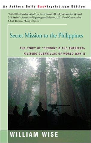Cover of Secret mission to the Philippines by William Wise