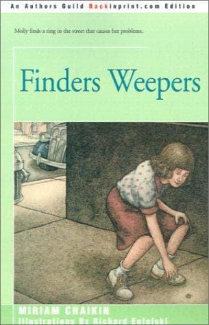 Cover of Finders weepers by Miriam Chaikin