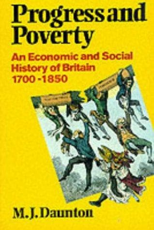 Cover of Progress and poverty by M. J. Daunton