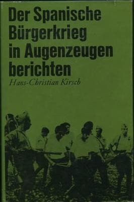 Cover of Der Spanische Bürgerkrieg in Augenzeugenberichten by Frederik Hetmann