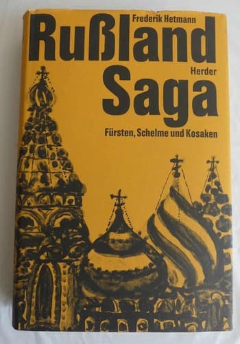 Cover of Rußland-Saga by Frederik Hetmann