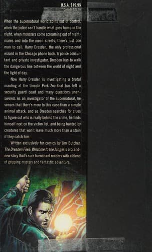 Cover of Jim Butcher's the Dresden files by Jim Butcher