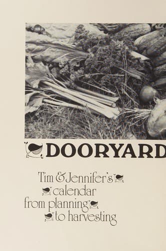 Cover of Dooryard garden by Ada Graham