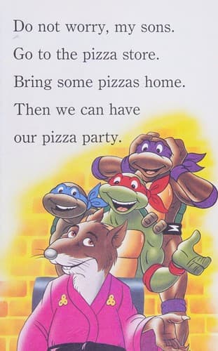 Cover of Teenage Mutant Ninja Turtles pizza party by Eleanor Hudson