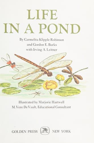 Cover of Life in a Pond by Carmelita Klipple Robinson