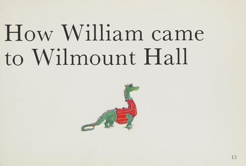 Cover of William the dragon by Polly Donnison