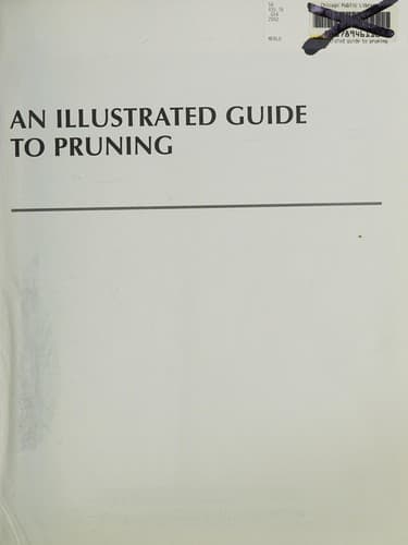Cover of An illustrated guide to pruning by Edward F. Gilman