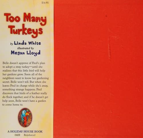 Cover of Too many turkeys by Linda Arms White
