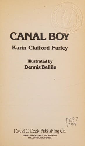 Cover of Canal boy by Karin Clafford Farley