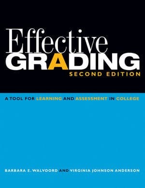 Cover of Effective Grading by Barbara E. Walvoord