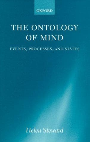 Cover of The ontology of mind by Helen Steward
