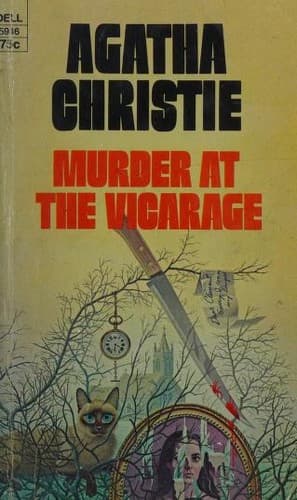 Cover of Murder at the Vicarage by Agatha Christie