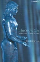 Cover of The stoic life by Tad Brennan