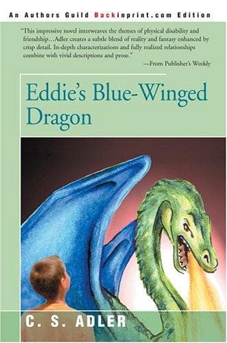 Cover of Eddie's Blue-Winged Dragon by C. S. Adler