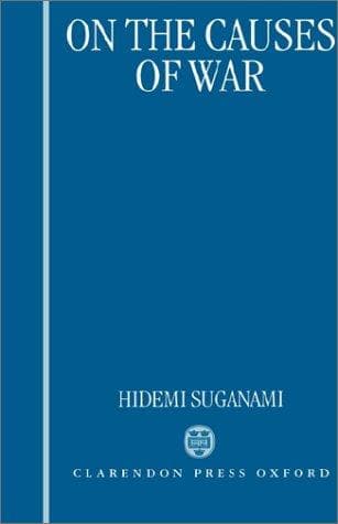 Cover of On the causes of war by Hidemi Suganami