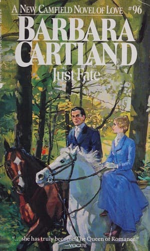 Cover of Just Fate by Barbara Cartland