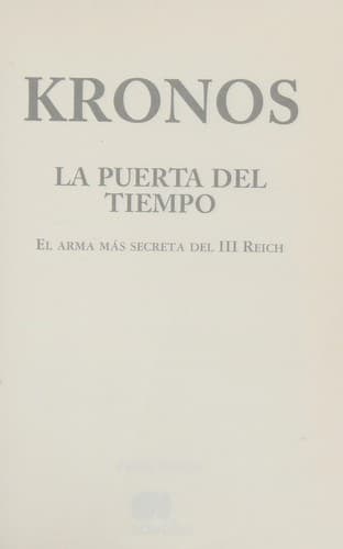 Cover of Kronos by Felipe Botaya