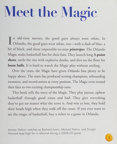 Cover of The Orlando Magic by Mark Stewart